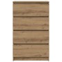 Aparador de madera de ingeniería roble artisan 60x35x98,5 cm de , Aparadores - Ref: Foro24-861129, Precio: 111,20 €, Descuent...