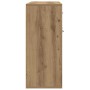 Aparador madera de ingeniería roble artisian 88x30x70 cm de , Aparadores - Ref: Foro24-861141, Precio: 103,12 €, Descuento: %
