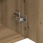 Aparador madera de ingeniería roble artisian 88x30x70 cm de , Aparadores - Ref: Foro24-861141, Precio: 103,12 €, Descuento: %