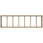 Jardinera oxidada 280x80x40 cm acero corten de , Maceteros y jardineras - Ref: Foro24-860765, Precio: 147,91 €, Descuento: %
