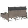 Set de sofás de jardín en forma de L con cojines 3 pzas gris de , Conjuntos de jardín - Ref: Foro24-3328640, Precio: 389,56 €...