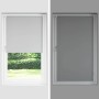 Estor Enrollable Opaco Blanco 160x230 cm Tela Ancho 156,6 cm de , Persianas y estores - Ref: Foro24-4011998, Precio: 41,09 €,...