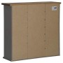 Armario colgante HALDEN 2 puerta correderas 75x22,5x70 cm gris de , Armarios de cocina - Ref: Foro24-4018443, Precio: 133,54 ...
