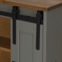 Armario colgante HALDEN 2 puerta correderas 75x22,5x70 cm gris de , Armarios de cocina - Ref: Foro24-4018443, Precio: 133,54 ...