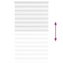 Estor cebra blanco 120x200 cm tejido ancho 115,9 cm poliéster de , Persianas y estores - Ref: Foro24-4014785, Precio: 33,93 €...