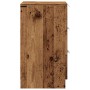 Mesita de noche madera de ingeniería envejecida 40x36x65 cm de , Mesitas de noche - Ref: Foro24-856932, Precio: 57,14 €, Desc...