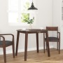 Mesa de comedor de madera maciza de caucho marrón de , Mesas de cocina y de comedor - Ref: Foro24-4102528, Precio: 153,17 €, ...