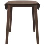 Mesa de comedor de madera maciza de caucho marrón de , Mesas de cocina y de comedor - Ref: Foro24-4102528, Precio: 153,17 €, ...