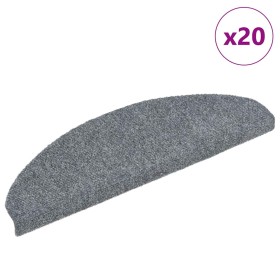 Alfombrilla autoadhesiva escalera 20 uds gris claro 65x21x4 cm de , Alfombrillas para escalones - Ref: Foro24-3365646, Precio...