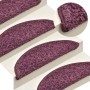 Alfombrilla escalera 30 uds morado oscuro 56x17x3 cm de , Alfombrillas para escalones - Ref: Foro24-3365811, Precio: 130,17 €...