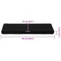 Alfombrilla escalera 30 uds 65x21x4 cm negro de , Alfombrillas para escalones - Ref: Foro24-3365826, Precio: 199,35 €, Descue...