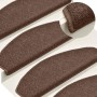 Alfombrilla escalera 30 uds marrón 65x24x4 cm de , Alfombrillas para escalones - Ref: Foro24-3365760, Precio: 136,27 €, Descu...