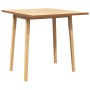 Dining Table Natural Solid Wood Rubber de , Mesas de cocina y de comedor - Ref: Foro24-4102535, Precio: 136,20 €, Descuento: %