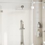 Cabezal ducha redondo efecto lluvia acero inoxidable 304 40 cm de , Cabezales de ducha - Ref: Foro24-4103895, Precio: 45,82 €...