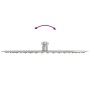 Cabezal ducha redondo efecto lluvia acero inoxidable 304 40 cm de , Cabezales de ducha - Ref: Foro24-4103895, Precio: 45,82 €...