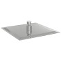 Cabezal de ducha cuadrado efecto lluvia acero inox 304 20x20 cm de , Cabezales de ducha - Ref: Foro24-4103912, Precio: 15,25 ...