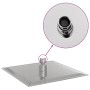 Cabezal de ducha cuadrado efecto lluvia acero inox 304 20x20 cm de , Cabezales de ducha - Ref: Foro24-4103912, Precio: 15,25 ...