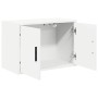 Armario de pared para garaje madera de ingeniería blanco de , Armarios industriales - Ref: Foro24-860643, Precio: 50,03 €, De...