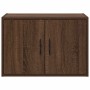 Armario de pared para garaje madera de ingeniería marrón roble de , Armarios industriales - Ref: Foro24-860655, Precio: 43,45...