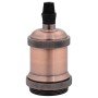 Portalámparas 2 uds bronce rojo E27 de , Accesorios de iluminación - Ref: Foro24-4106524, Precio: 15,21 €, Descuento: %