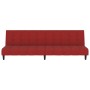 Sofá cama de 2 plazas terciopelo color vino tinto de , Sofás - Ref: Foro24-375768, Precio: 213,15 €, Descuento: %