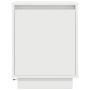 Mesillas de noche con luces LED 2 uds blanco 38x34x50 cm de , Mesitas de noche - Ref: Foro24-861266, Precio: 83,70 €, Descuen...