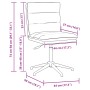Sillas de comedor 2 unidades cuero sintético negro de , Sillas de comedor - Ref: Foro24-3315405, Precio: 128,66 €, Descuento: %