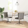 Sillas de comedor 2 unidades cuero sintético gris de , Sillas de comedor - Ref: Foro24-3315407, Precio: 127,10 €, Descuento: %