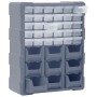 Organizador multicajones con 39 cajones 38x16x47 cm de vidaXL, Cajas de herramientas - Ref: Foro24-149604, Precio: 49,66 €, D...