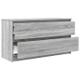 Mueble de TV madera contrachapada gris Sonoma 100x35x54 cm de , Muebles TV - Ref: Foro24-861810, Precio: 90,12 €, Descuento: %