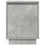 Mesitas de noche con luces LED 2 uds gris hormigón 38x34x50 cm de , Mesitas de noche - Ref: Foro24-861272, Precio: 85,55 €, D...