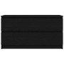 Mueble para TV madera contrachapada negro 100x35x54 cm de , Muebles TV - Ref: Foro24-861806, Precio: 103,04 €, Descuento: %