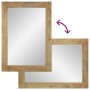Conjunto de muebles de baño 2 uds marrón madera maciza de mango de , Muebles de baño - Ref: Foro24-3310006, Precio: 211,34 €,...