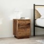 Mesillas de noche con luces LED 2 uds madera vieja 38x34x50 cm de , Mesitas de noche - Ref: Foro24-861298, Precio: 97,99 €, D...