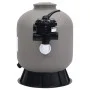 Filtro de arena de piscina válvula 6 vías montaje lateral gris de vidaXL, Filtros para piscinas y spa - Ref: Foro24-313990, P...
