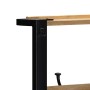 Perchero de madera maciza de mango rugoso 80x40x190 cm de , Estantes y estanterías - Ref: Foro24-4015961, Precio: 144,22 €, D...