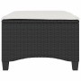 Taburetes de jardín con cojines 2 uds negro 55x55x36 cm de , Otomanas de exterior - Ref: Foro24-4108246, Precio: 94,17 €, Des...