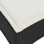 Taburetes de jardín con cojines 2 uds negro 55x55x36 cm de , Otomanas de exterior - Ref: Foro24-4108246, Precio: 94,17 €, Des...