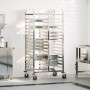 Carro con bandejas y 32 contenedores GN 75x55x162,5 cm de , Carros de cocina y comedor - Ref: Foro24-4108072, Precio: 241,17 ...