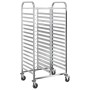 Carro con bandejas y 32 contenedores GN 75x55x162,5 cm de , Carros de cocina y comedor - Ref: Foro24-4108072, Precio: 241,17 ...