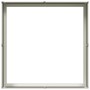 Jardinera acero blanco 100x100x30 cm de , Maceteros y jardineras - Ref: Foro24-860809, Precio: 73,01 €, Descuento: %