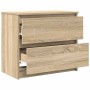 Mueble para TV madera contrachapada roble ahumado 60x35x54 cm de , Muebles TV - Ref: Foro24-861780, Precio: 64,89 €, Descuent...