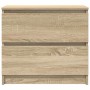 Mueble para TV madera contrachapada roble ahumado 60x35x54 cm de , Muebles TV - Ref: Foro24-861780, Precio: 64,89 €, Descuent...