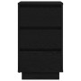 Mesilla de noche con luces LED negro38x34x65 cm de , Mesitas de noche - Ref: Foro24-861302, Precio: 75,69 €, Descuento: %