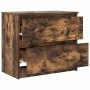 Mueble de TV madera de ingeniería roble ahumado 60x35x54 cm de , Muebles TV - Ref: Foro24-861782, Precio: 62,92 €, Descuento: %