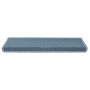 Alfombrillas de escalera 30 unidades azul 65x21x4 cm de , Alfombrillas para escalones - Ref: Foro24-3365774, Precio: 124,68 €...