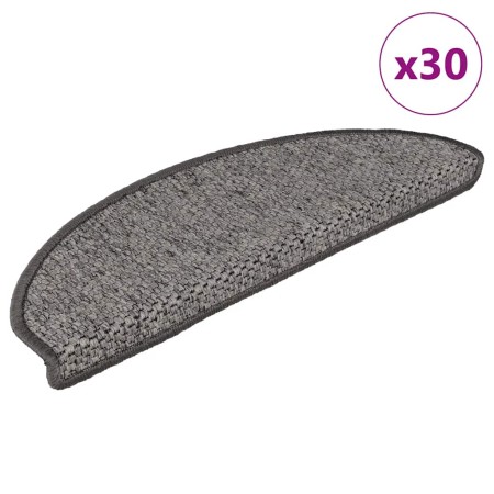 Alfombra autoadhesiva escalera sisal 30 uds marrón beige de , Alfombrillas para escalones - Ref: Foro24-3365872, Precio: 158,...