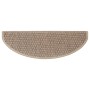 Alfombra autoadhesiva escalera sisal 30 uds 65x21x4 cm arena de , Alfombrillas para escalones - Ref: Foro24-3365879, Precio: ...