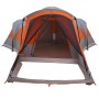 Tienda de campaña familiar túnel 8 personas impermeable naranja de , Tiendas de campaña - Ref: Foro24-4009554, Precio: 255,88...