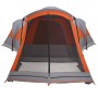 Tienda de campaña familiar túnel 8 personas impermeable naranja de , Tiendas de campaña - Ref: Foro24-4009554, Precio: 255,88...